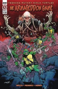 TMNT Armageddon Game #4 Cover B Smith IDW Publishing 2023 EB257