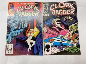 5 MARVEL EPIC comic books Cloak Dagger #2 5 17 Crimson Dynamo #4 5 58 KM18