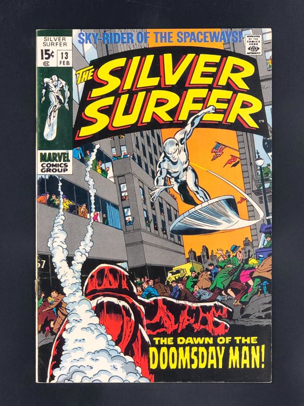 The Silver Surfer #13 (1970) 1st Appearance of Doomsday Man