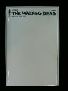 The Walking Dead #192 Aftermath Blank Cover Image Comics Robert Kirkman