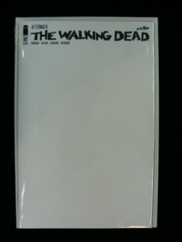 The Walking Dead #192 Aftermath Blank Cover Image Comics Robert Kirkman