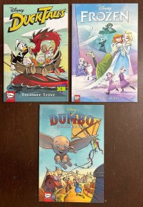 Disney TPB Lot of 3 FROZEN Dumbo DUCKTALES