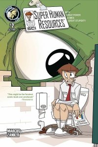Super Human Resources #2 Cvr A Bleep Action Lab Entertainment Comic Book