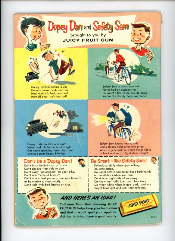 Donald Duck Beach Party #3  VG  1956