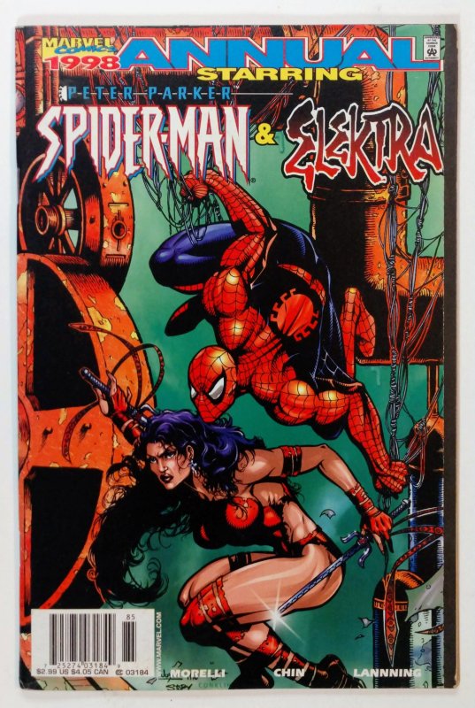 Peter Parker: Spider-Man / Elektra '98 Newsstand (1998)