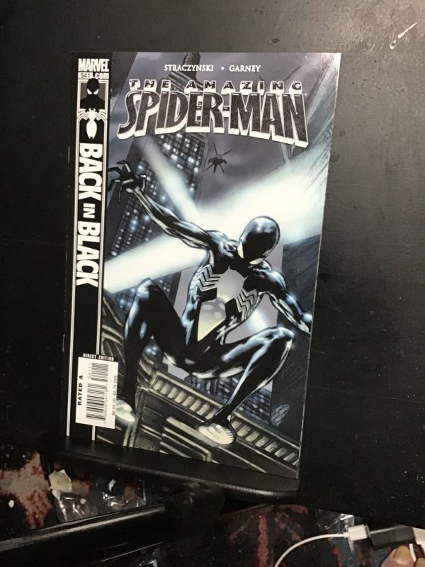 The Amazing Spider-Man #541 (2007) super-high-grade Back in Black! NM+ Wow!