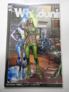 The Human Target #1 Variant Cover