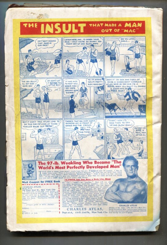 SPIDER JAN 1934 // 4th ISSUE // JOHN HOWITT // Rare Hero Pulp Magazine