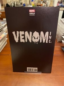 Amazing Spider-Man: Venom Inc. Omega Kirkham Blue Cover (2018) NM