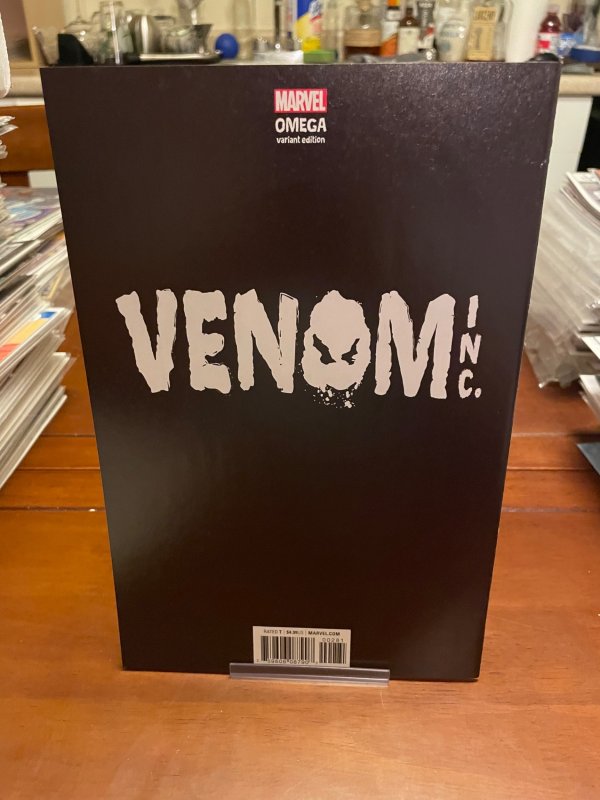 Amazing Spider-Man: Venom Inc. Omega Kirkham Blue Cover (2018) NM