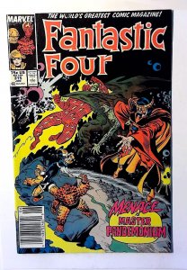 Fantastic Four #315 (1988) Marvel 7.5 VF- Newsstand 1st Print Comic Book