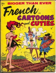 French Cartoons and Cuties 6/1965-Shirley Eaton-cheesecake-Wenzel-Severin-FN-