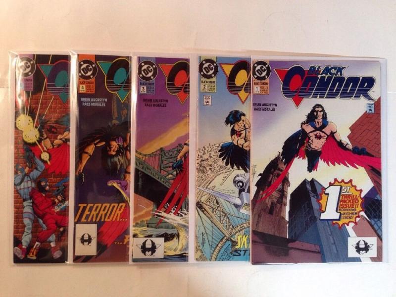 Black Condor 1-5 Near Mint Lot Set Run