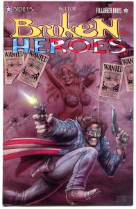 BROKEN HEROES #1, NM, Linsner, Fillbach Bros, Sirius, 1998, more indies in store