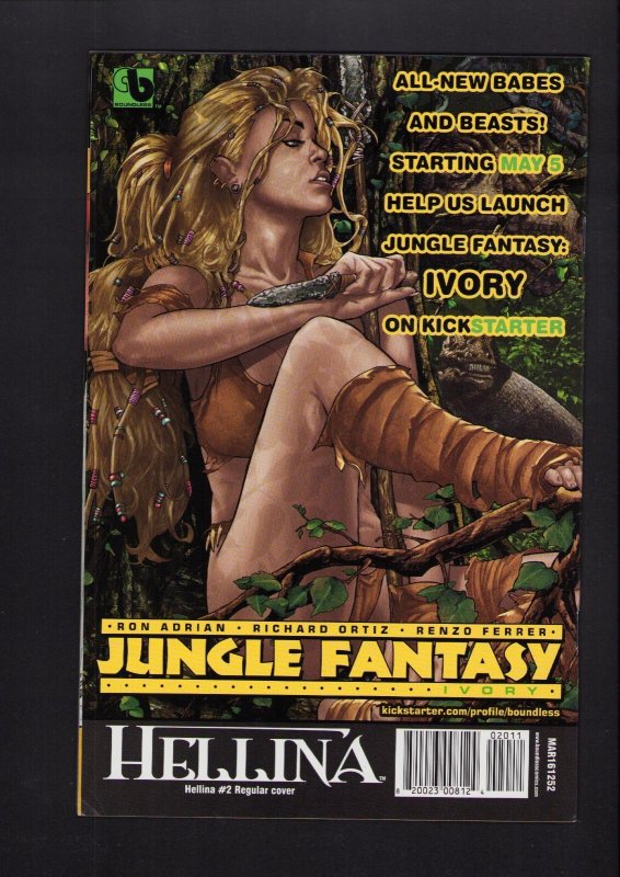 Hellina #2 - GABRIEL ANDRADE COVER ART! (9.2) 2016