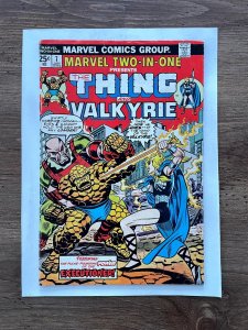 Marvel Two-In-One # 7 FN/VF Comic Book Thing Valkyrie Fantastic Four 19 J859