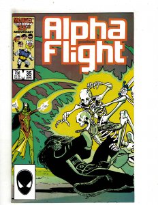 Alpha Flight #35 (1986) SR18