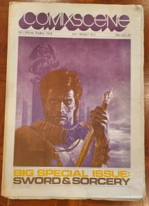 MEDIASCENE #5, FN/VF, Steranko Wally Wood, Joe Kubert Large Sized 1973 Red Sonja