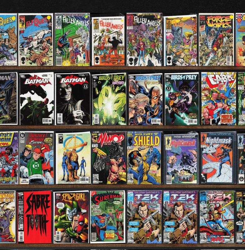 Huge Lot 150+ Comics with The New Mutants, Nightmask, Iron Man & More!