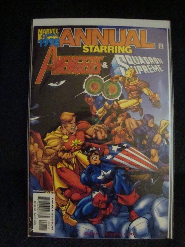 Avengers / Squadron Supreme Annual 1998 George Pérez Cover