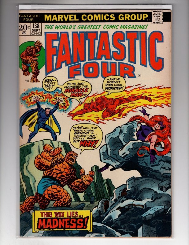 Fantastic Four #138 (1973)    / ID#599