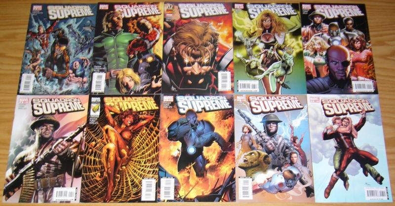 Squadron Supreme Power #1-18 VF/NM complete series + (55) more MEGA SET marvel