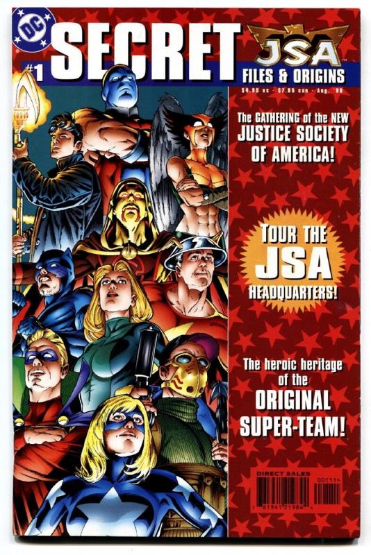 JSA Secret Files and Origins #1-1st Hawkgirl (Kendra Saunders) Atom-Smasher NM-