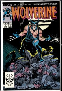 Wolverine #1 (1988) Wolverine [Key Issue]