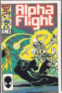 Alpha Flight #35 (1986) Alpha Flight