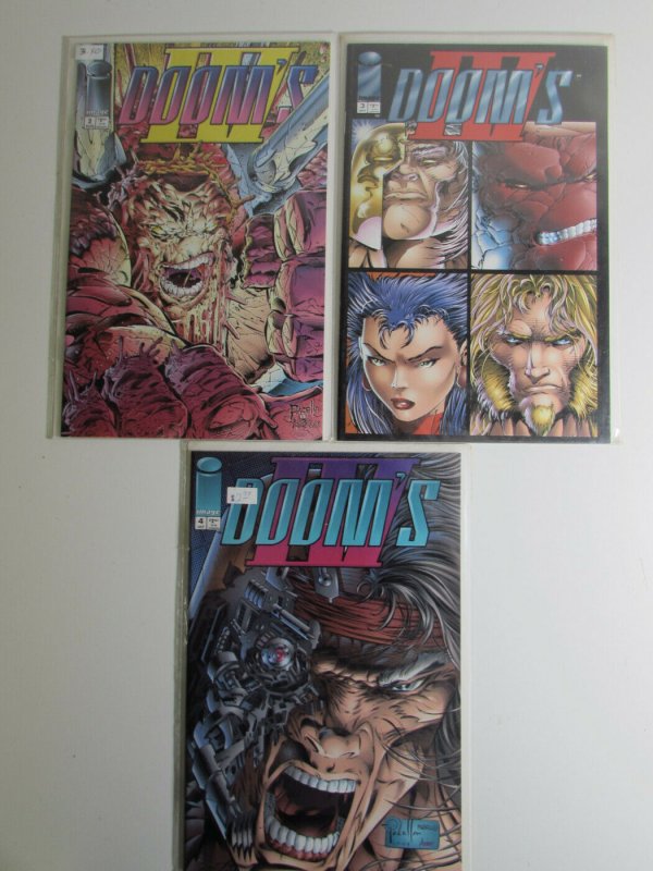 Doom's IV #2,3,4 Image Comics 1994 NM- Lot of 3 Comic Books 1st Print