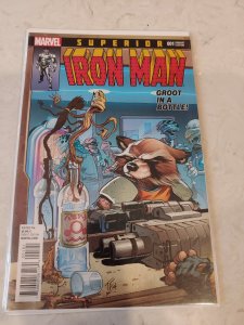 Superior Iron Man #1 Marvel Comic 2014 Fowler Homage Variant NM