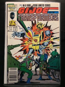 G.I. Joe and the Transformers #1 Newsstand Edition (1987)