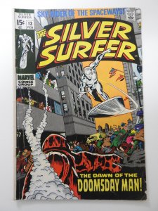 The Silver Surfer #13 (1970) Dawn of Doomsday Man! Solid VG- Condition!