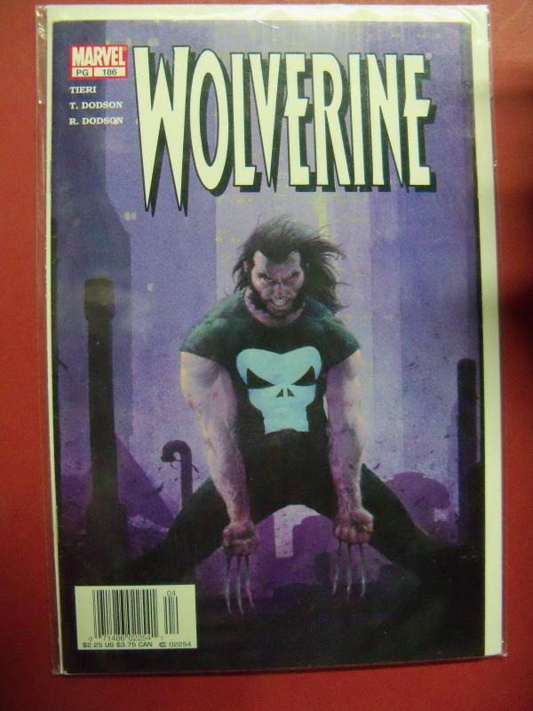 WOLVERINE #186 (9.0 to 9.4 or better) 1988 Series MARVEL COMICS