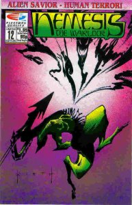 Nemesis The Warlock #12 Fleetway Quality Comics 1986 (FN Water Damage)
