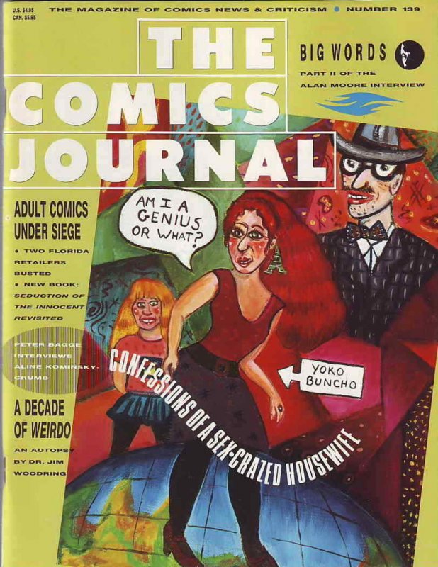 Comics Journal, The #139 VG; Fantagraphics | low grade comic - save on shipping 