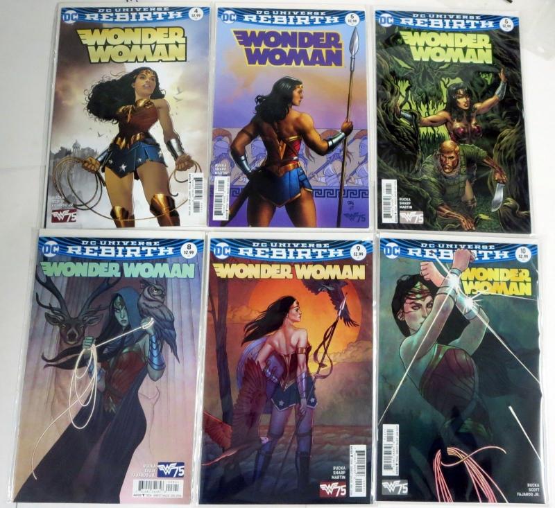 WONDER WOMAN REBIRTH LOT! #1-5,8-11,13-19 plus VARIANTS! Greg Rucka, VF-NM!