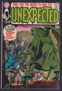 Unexpected #115 1969 DC 4.5 Very Good+ comic