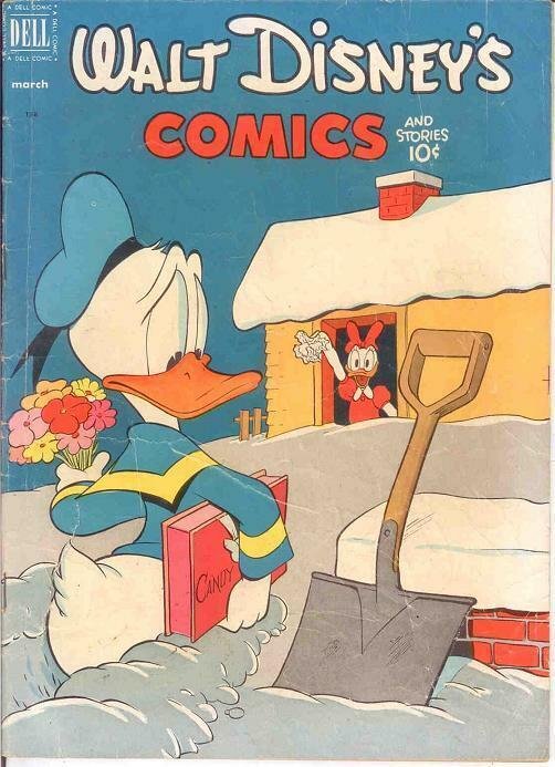 WALT DISNEYS COMICS & STORIES 138 GOOD Mar. 1952 COMICS BOOK