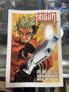 Trigun Maximum Omnibus Vol 1 by Yasuhiro Nightow DMP Darkhorse Manga English 