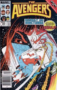 Avengers, The #260 (Newsstand) FN ; Marvel | Secret Wars II Nebula