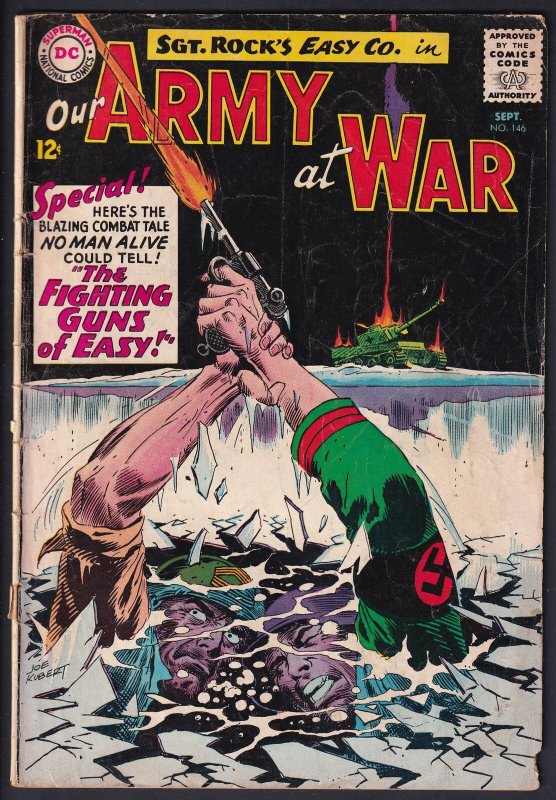 Our Army at War 146 (1964) GD+ Silver Age DC Comics
