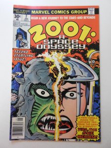 2001, A Space Odyssey #2 (1977) Vira, The She-Demon! Sharp Fine+ Condition!