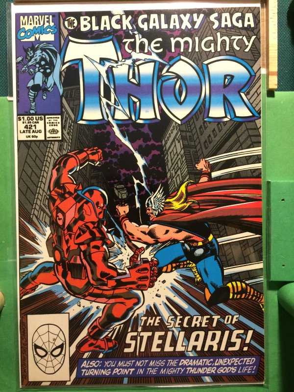 The Mighty Thor #421 The Black Galaxy Saga