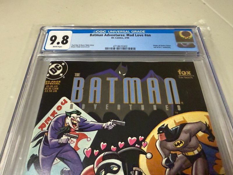 Batman Adventures Mad Love # NN 1 CGC Graded 9.8 DC Comic Book Harley Quinn JH31