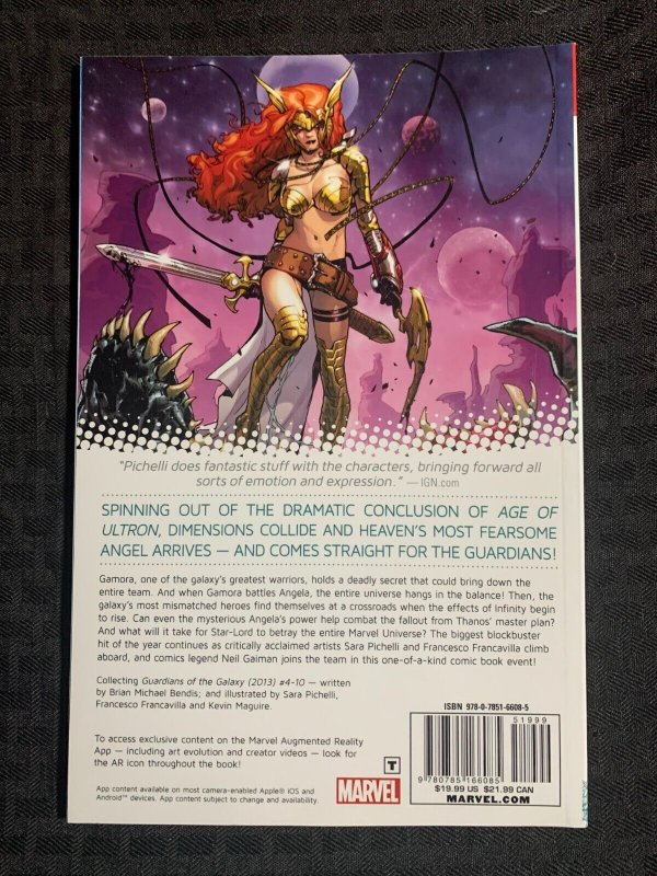 2014 GUARDIANS OF THE GALAXY Angela TPB SC VF 8.0 1st Marvel Comics