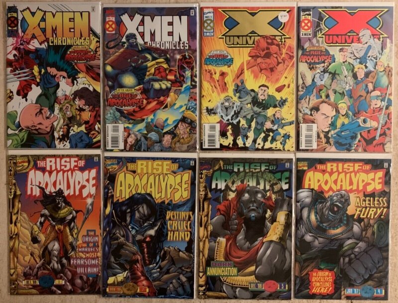 X-MEN: AGE OF APOCALYPSE LOT OF 49: AMAZING, ASTONISHING, FACTOR X, RISE + MORE!