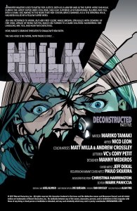 HULK #05 (2017) JEFF DEKAL |  DIRECT EDITION
