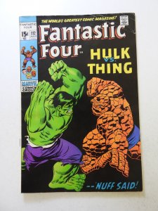 Fantastic Four #112 VG/FN condition