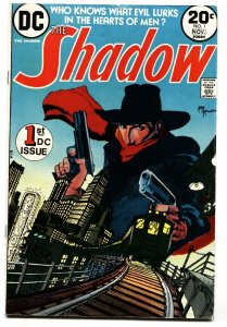 The Shadow #1 1973- DC Comics- Pulp Hero Kaluta FN